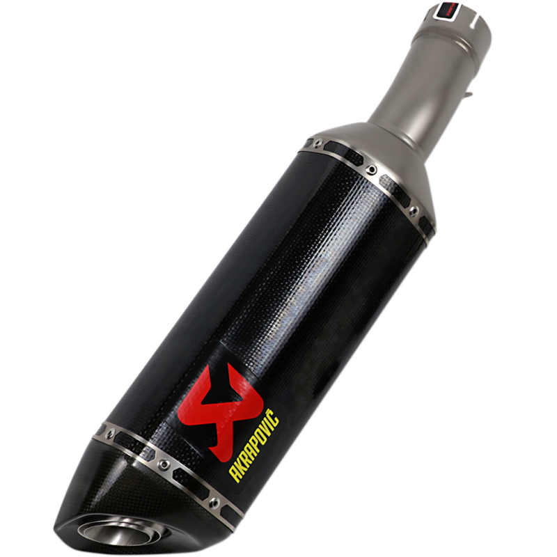 AKRAPOVIC 19-23 S1000RR SLIP ON CF/CF Front - Driven Powersports
