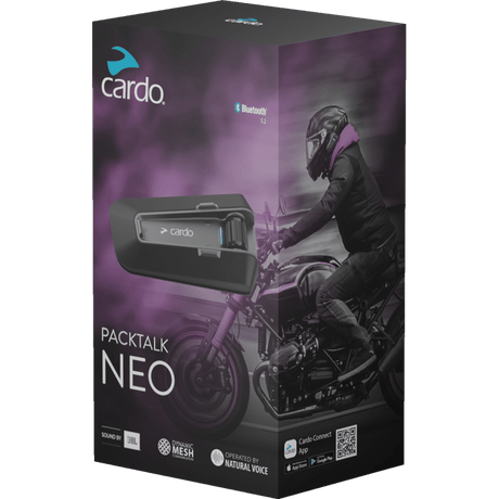 CARDO SYSTEMS PACKTALK NEO SINGLE (PTN00001) - DRIVEN Canada's Powersports 828831843890PTN00001