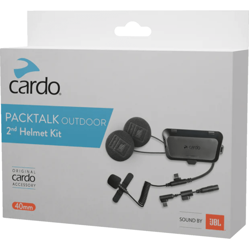 CARDO SYSTEMS PACKTALK OUTDOOR 2ND HELMET KIT (ACC00017) - DRIVEN Canada's Powersports ACC00017