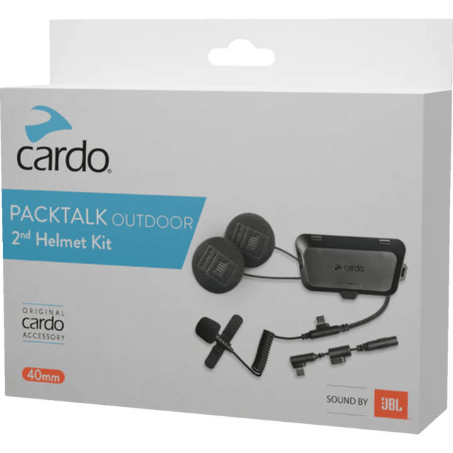 CARDO SYSTEMS PACKTALK OUTDOOR 2ND HELMET KIT (ACC00017) - DRIVEN Canada's Powersports ACC00017