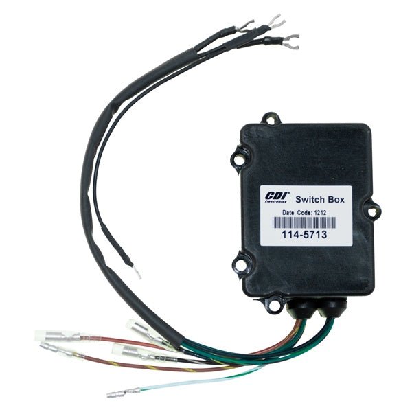 CDI MERCURY SWITCH BOX, 2 CYLINDER: 114 - 5713 - DRIVEN Canada's Powersports 736983850621114 - 5713