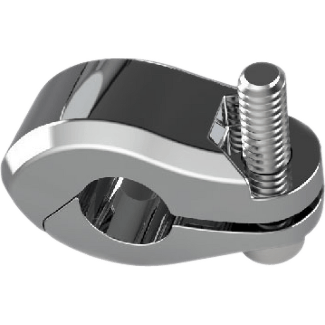 CIRO LLC 1/2" FLAG MOUNT CLAMP, CHROME (70606) - DRIVEN Canada's Powersports 70606