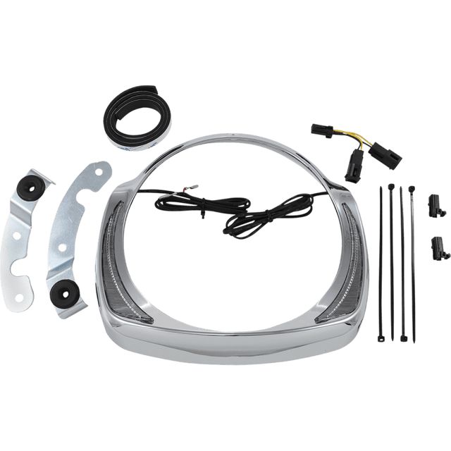 CIRO LLC 14 - 19 FLHT BEZEL HEADLIGHT - DRIVEN Canada's Powersports 45200