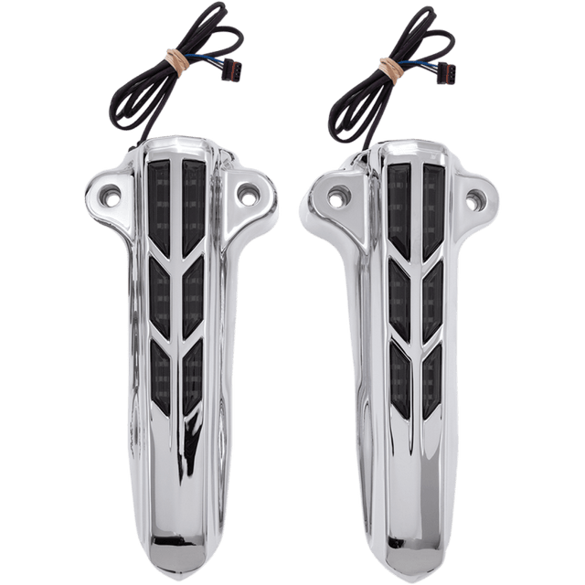 CIRO LLC 14 - 19 FLHT LWR LEG CVRS LED'S - DRIVEN Canada's Powersports 43001