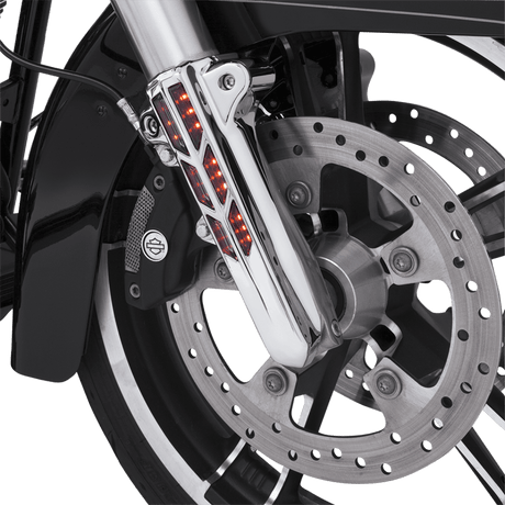 CIRO LLC 14 - 19 FLHT LWR LEG CVRS LED'S - DRIVEN Canada's Powersports 43001