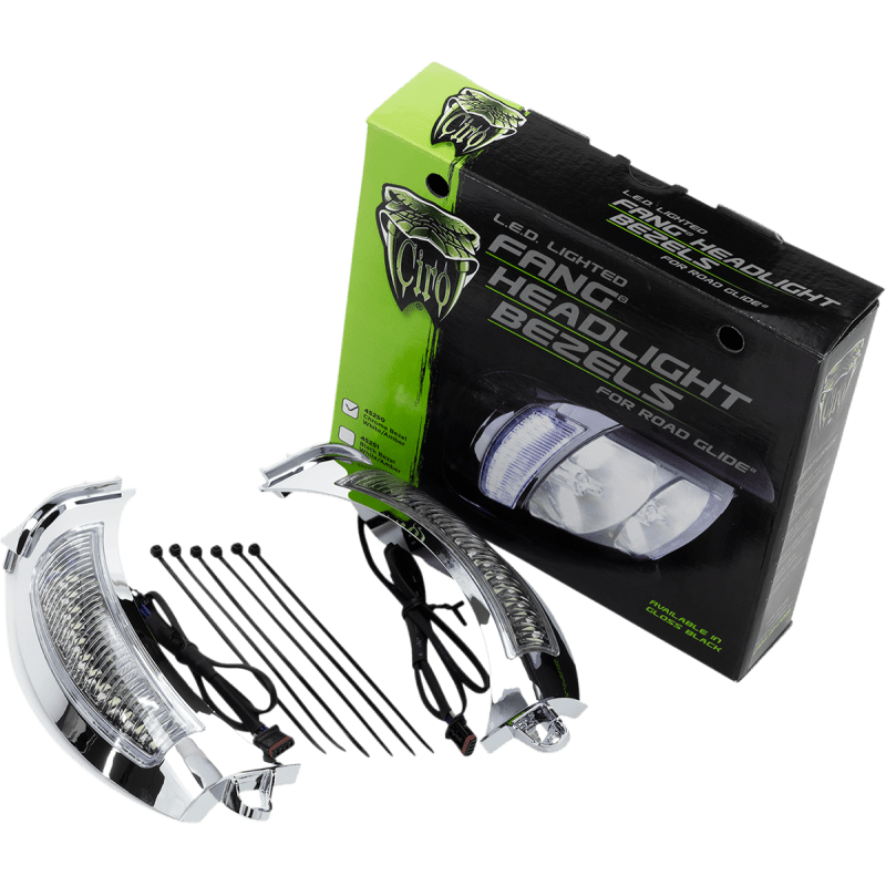 CIRO LLC 15 - 19 FLTRX LIGHT BEZEL FANG - DRIVEN Canada's Powersports 45250