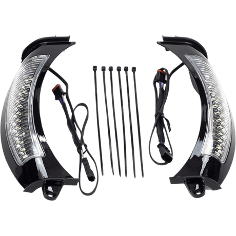 CIRO LLC 15 - 19 FLTRX LIGHT BEZEL FANG - DRIVEN Canada's Powersports 45251