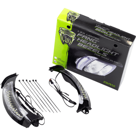 CIRO LLC 15 - 19 FLTRX LIGHT BEZEL FANG - DRIVEN Canada's Powersports 45251