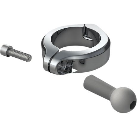 CIRO LLC ALUMINUM CLAMP MOUNT 1 1/2", CHROME (50134) - DRIVEN Canada's Powersports 50134