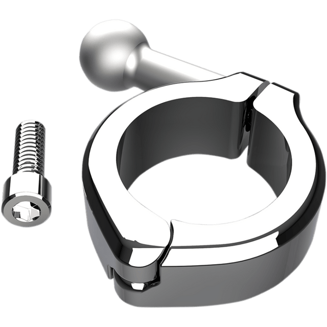 CIRO LLC ALUMINUM CLAMP MOUNT 1 1/4", CHROME (50130) - DRIVEN Canada's Powersports 50130
