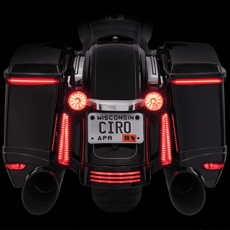 CIRO LLC BAG BLADES '14 - UP RED LEDS, LENSES - DRIVEN Canada's Powersports 40042