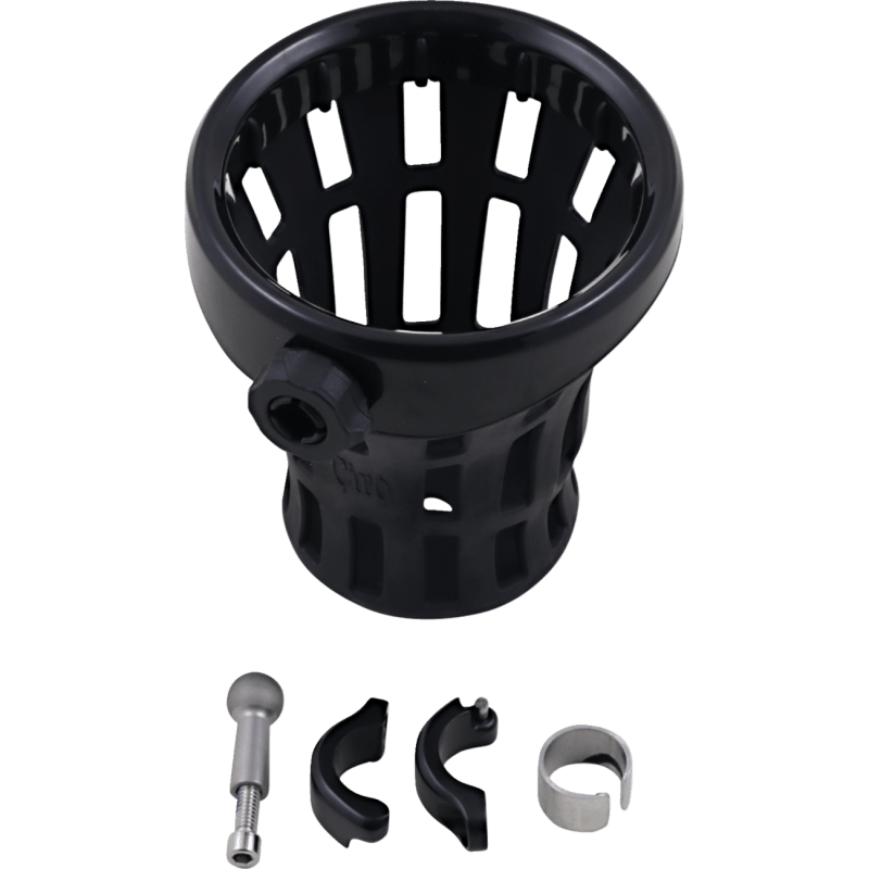 CIRO LLC BIG ASS DRINK HOLDER, BLACK, 7/8 - 1" CLAMP, - DRIVEN Canada's Powersports 50913