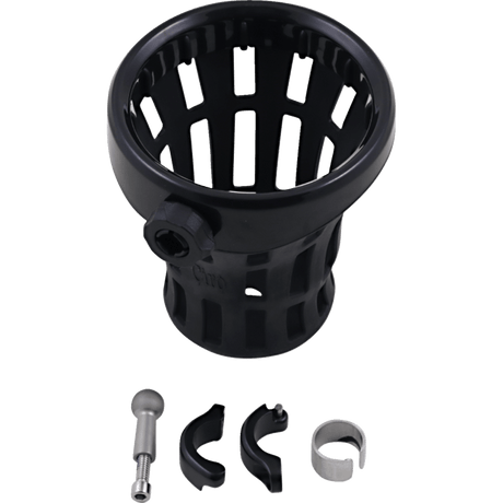 CIRO LLC BIG ASS DRINK HOLDER, BLACK, 7/8 - 1" CLAMP, - DRIVEN Canada's Powersports 50913