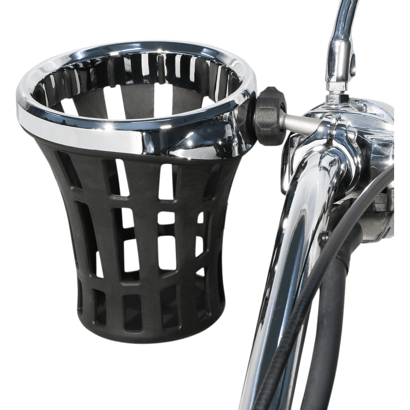 CIRO LLC BIG ASS DRINK HOLDER, CHROME, 1 1/4" CLAMP, CHROME (50814) - DRIVEN Canada's Powersports 50814