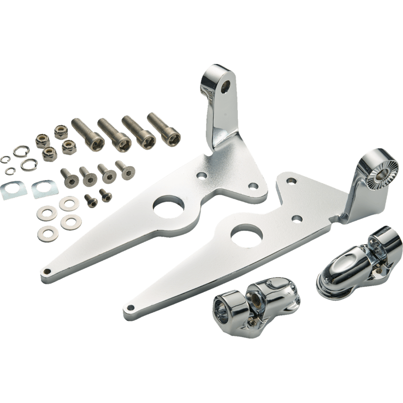 CIRO LLC DRIVER HIGHWAY PEG MOUNTS CHROME (66200) - DRIVEN Canada's Powersports 66200