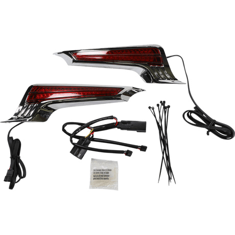 CIRO LLC FILLER PANEL ACCENT LIGHTS CHROME (40044) - DRIVEN Canada's Powersports 40044