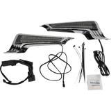 CIRO LLC FILLER PANEL ACCENT LIGHTS CHROME RED (40045) - DRIVEN Canada's Powersports 40045