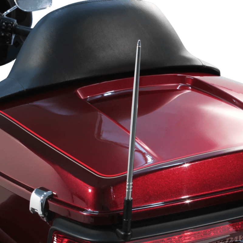 CIRO LLC HIGH CALIBER FLEXIBLE 8" ANTENNA, CHROME (15010) - DRIVEN Canada's Powersports 15010