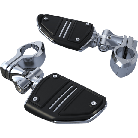 CIRO LLC HINGELESS PEG MOUNT KIT W/TWIN RAIL FOOTRESTS, CHROME (60503) - DRIVEN Canada's Powersports 60503