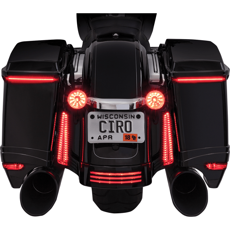 CIRO LLC LIGHT BAG BLADES 14 - 19 FLHTCU WO/CNTRL PR (40009) - DRIVEN Canada's Powersports 40009