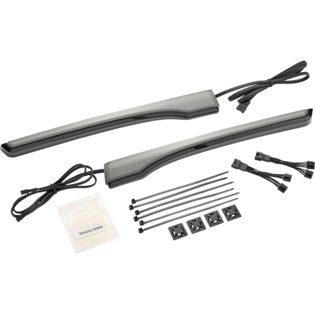 CIRO LLC LIGHT SPAR SIDE TOURING TRUNK INDIAN BLK W/LIGHT LENS - DRIVEN Canada's Powersports 46511