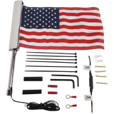 CIRO LLC LIGHTED FLAG KIT, CHROME (70600) - DRIVEN Canada's Powersports 70600