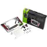 CIRO LLC LIGHTED LICENSE PLATE FRAME FOR TRI GLIDE, CHROME (40080) - DRIVEN Canada's Powersports 40080