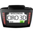 CIRO LLC LIGHTED LICENSE PLATE FRAME FOR TRI GLIDE, - DRIVEN Canada's Powersports 40082