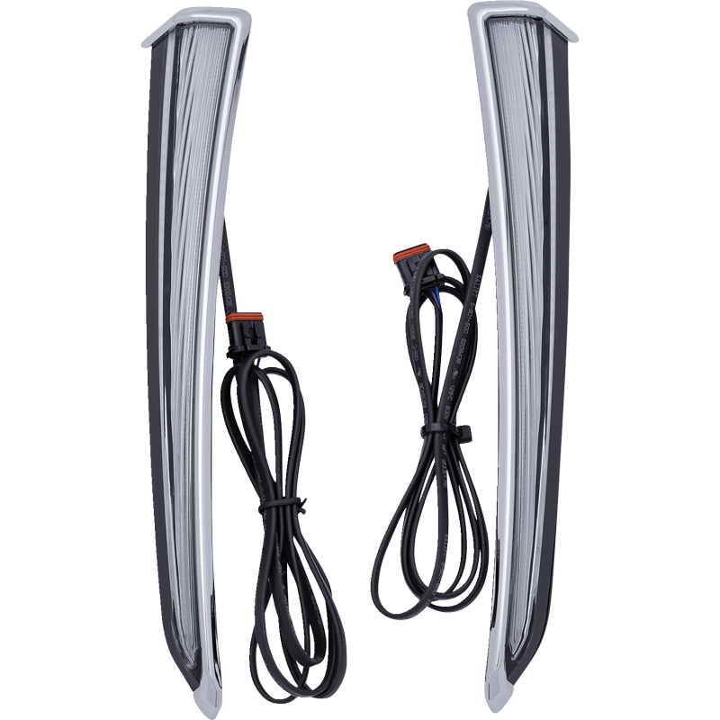 CIRO LLC LOWER FAIRING LIGHTS CHROME (45800) - DRIVEN Canada's Powersports 45800