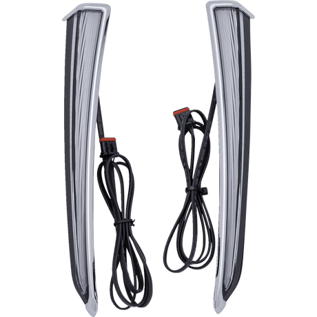 CIRO LLC LOWER FAIRING LIGHTS CHROME (45800) - DRIVEN Canada's Powersports 45800