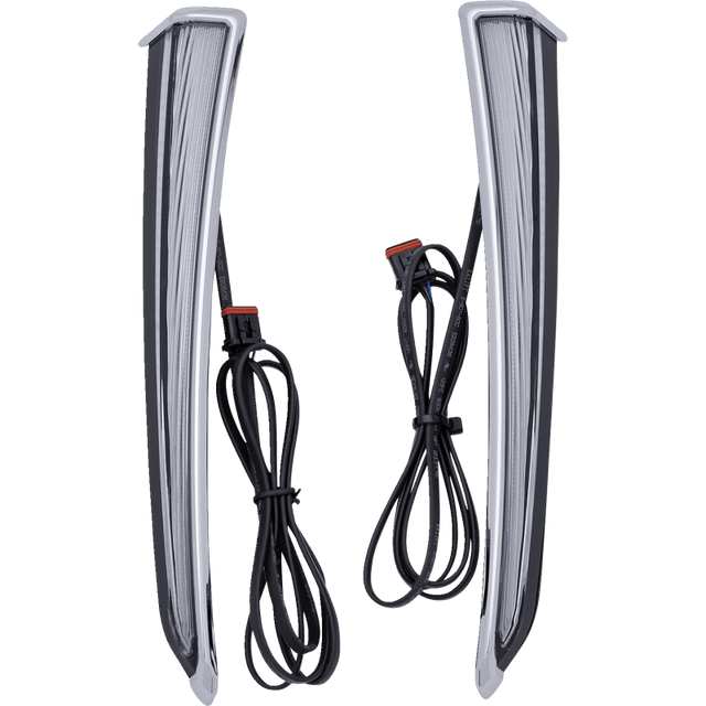 CIRO LLC LOWER FAIRING LIGHTS CHROME (45800) - DRIVEN Canada's Powersports 45800