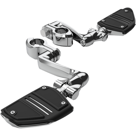 CIRO LLC MINI TWIN RAIL BOARDS CHROME (60505) - DRIVEN Canada's Powersports 60505