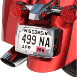 CIRO LLC MULTI - FIT LICENSE PLATE FRAME, CHROME (70400) - DRIVEN Canada's Powersports 70400