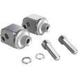 CIRO LLC PASSENGER FOOTREST ADAPTERS FOR '18 - UP SOFTAIL, CHROME (60015) - DRIVEN Canada's Powersports 60015