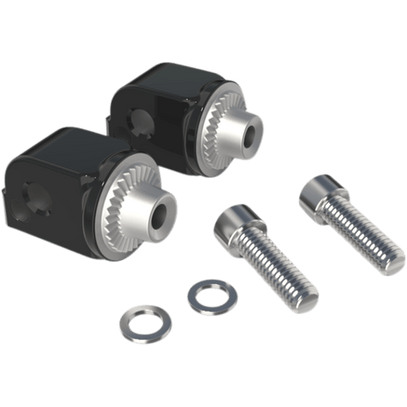 CIRO LLC PASSENGER FOOTREST ADAPTERS FOR '18 - UP SOFTAIL, - DRIVEN Canada's Powersports 60016