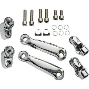 CIRO LLC RYDECULTURE™ CC ADJUSTABLE PASSENGER PEG MOUNTS CHROME (6R200) - DRIVEN Canada's Powersports 6R200