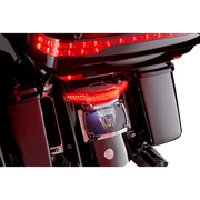 CIRO LLC TAILIGHT/LICENSE PLATE MOUNT SMOKE LENS CHROME (40453) - DRIVEN Canada's Powersports 40453