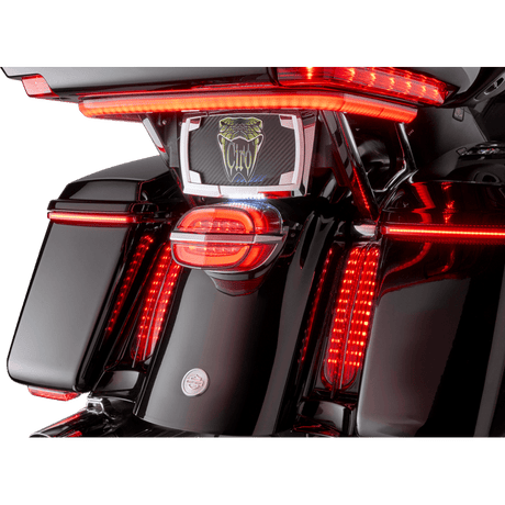 CIRO LLC TAILLIGHT SMOKE LENS W/LICENSE PLATE LIGHT (40902) - DRIVEN Canada's Powersports 40902