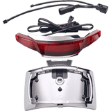 CIRO LLC TAILLIGHT/LICENSE PLATE HOLDER LENS CHROME - DRIVEN Canada's Powersports 40373