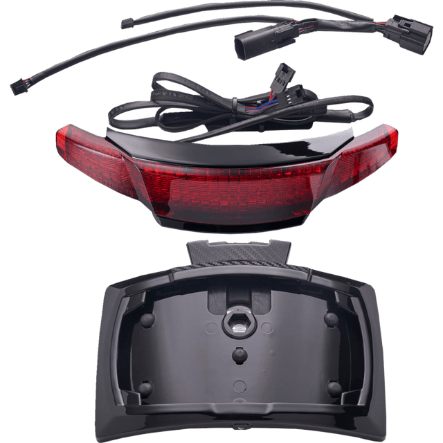 CIRO LLC TAILLIGHT/LICENSE PLATE HOLDER RED LENS - DRIVEN Canada's Powersports 40374