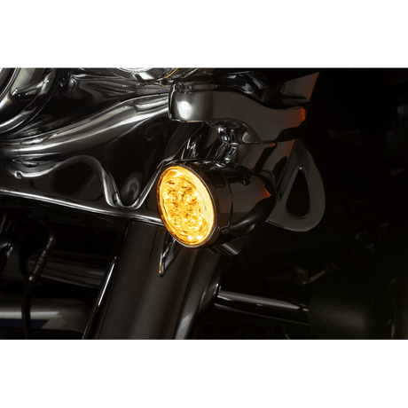 CIRO LLC TURN SIGNAL INSERT FRONT CHROME/CLEAR (45403) - DRIVEN Canada's Powersports 45403