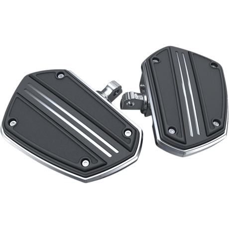CIRO LLC TWIN RAIL BOARD WITH ADAPTER CHROME (60201) - DRIVEN Canada's Powersports 60201