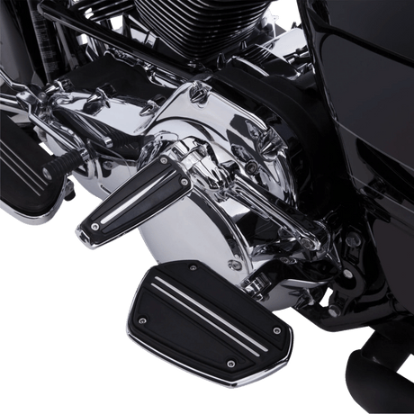 CIRO LLC TWIN RAIL FLOORBOARDS W/OUT ADAPTERS, CHROME (60301) - DRIVEN Canada's Powersports 60301