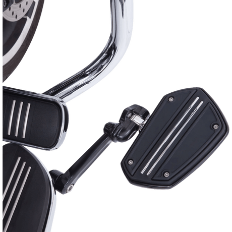 CIRO LLC TWIN RAIL FLOORBOARDS W/OUT ADAPTERS, CHROME (60301) - DRIVEN Canada's Powersports 60301