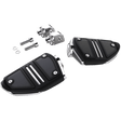 CIRO LLC TWIN RAIL FOOTPEGS W/ADAPTERS FOR '18 - UP SOFTAIL, CHROME (61406) - DRIVEN Canada's Powersports 61406