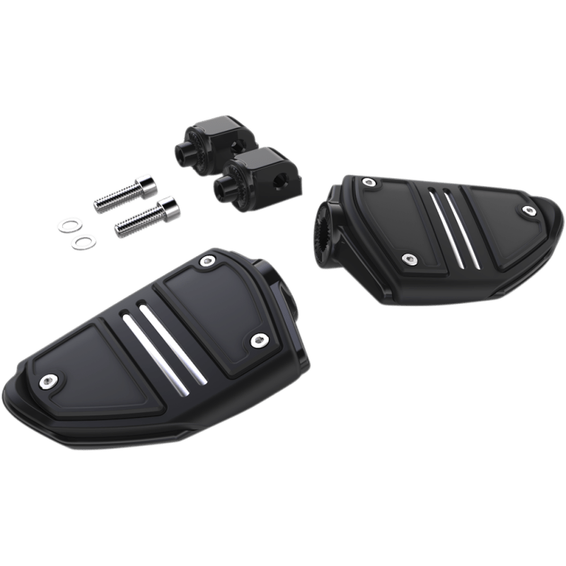 CIRO LLC TWIN RAIL FOOTPEGS W/ADAPTERS FOR '18 - UP SOFTAIL, - DRIVEN Canada's Powersports 61426