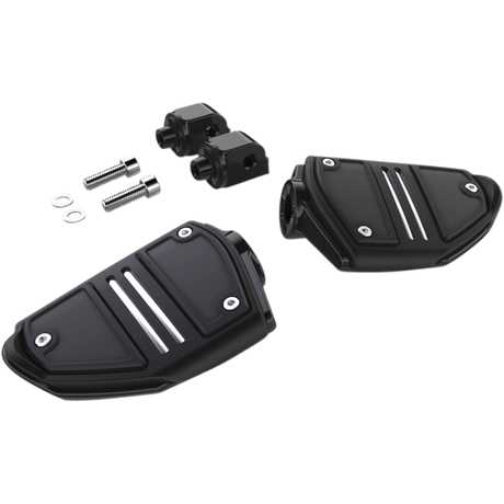 CIRO LLC TWIN RAIL FOOTPEGS W/ADAPTERS FOR '18 - UP SOFTAIL, - DRIVEN Canada's Powersports 61426