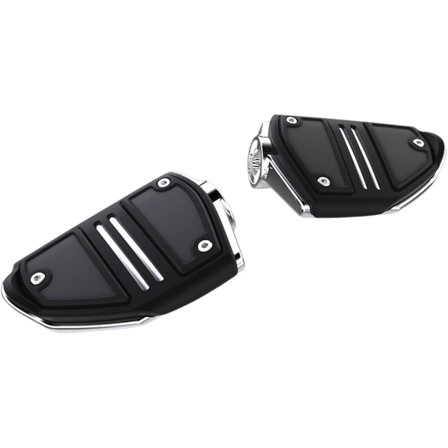 CIRO LLC TWIN RAIL FOOTREST CHROME NO MOUNTS (61400) - DRIVEN Canada's Powersports 61400