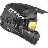 CKX AMS TITAN HELMET DL SOLID BK MAT - DRIVEN Canada's Powersports 779422386923518150