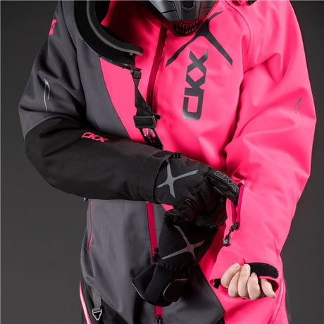 CKX ELEVATION WOMEN ONE PIECE SUIT - DRIVEN Canada's Powersports 779421876852W22 - 03 - BK/CH/PI S